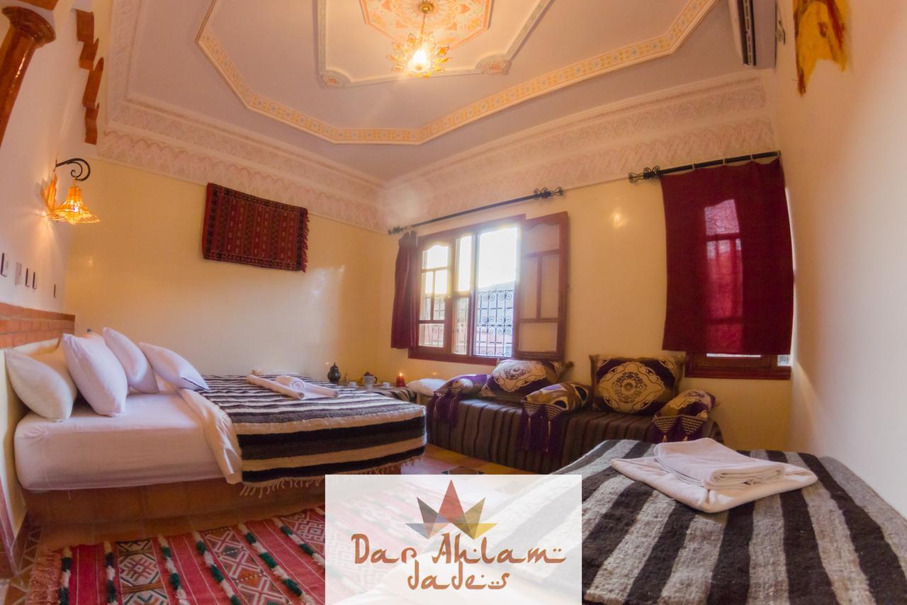 Dar Ahlam Dades Hotel Ait Ouaddar ภายนอก รูปภาพ