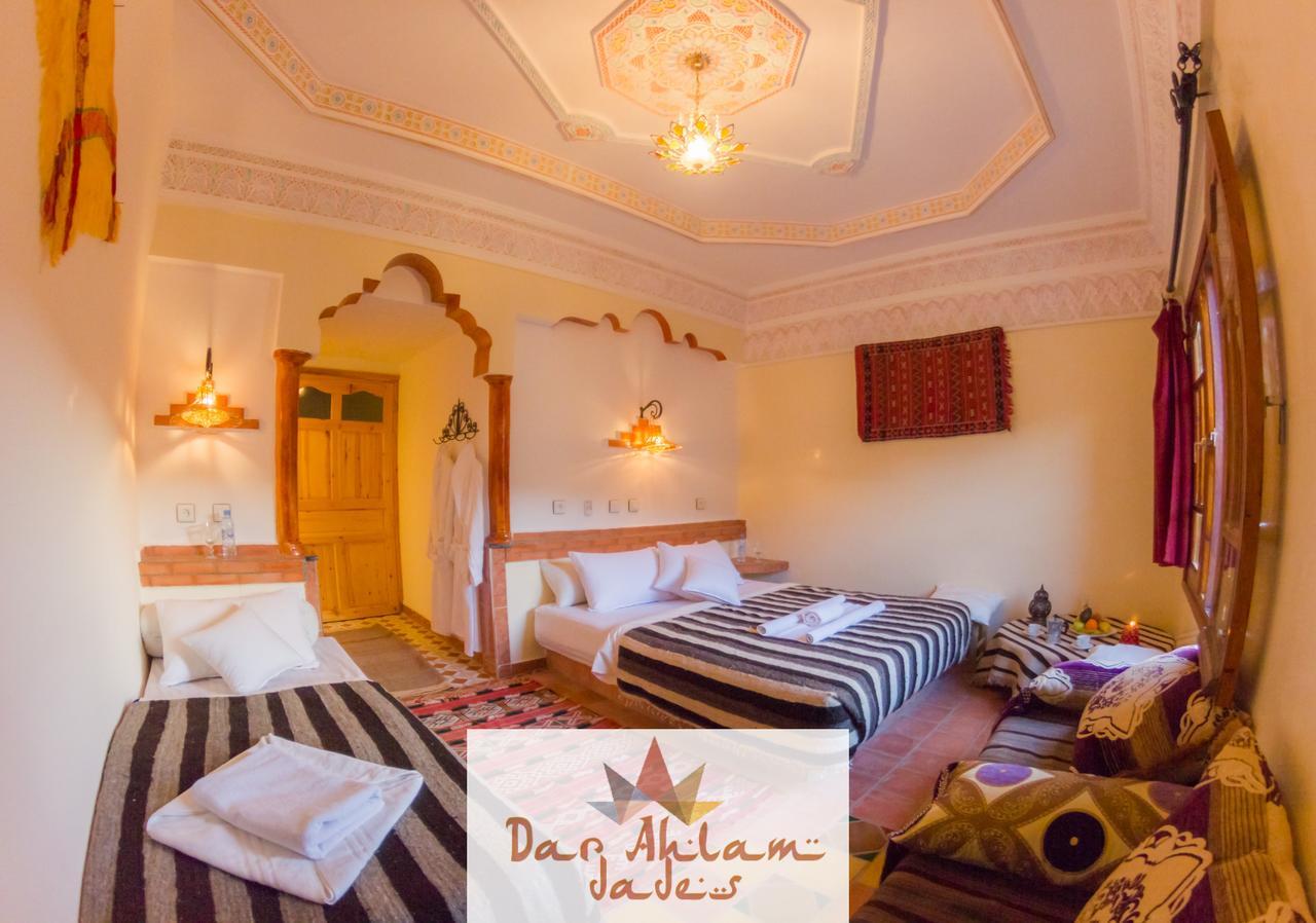 Dar Ahlam Dades Hotel Ait Ouaddar ภายนอก รูปภาพ